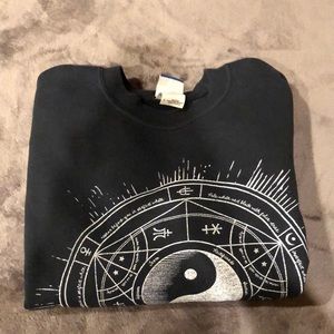 Urban outfitters yin yang sweatshirt